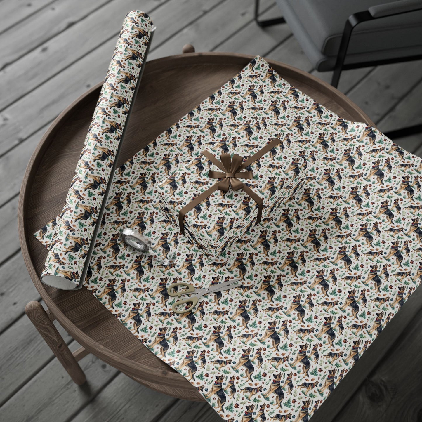 Good Dog Gift Wrap: German Shepherd Wrapping Paper