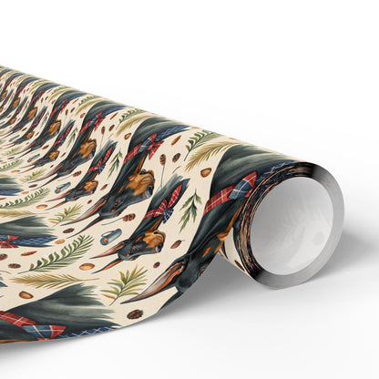 Dapper Doberman Wrapping Paper
