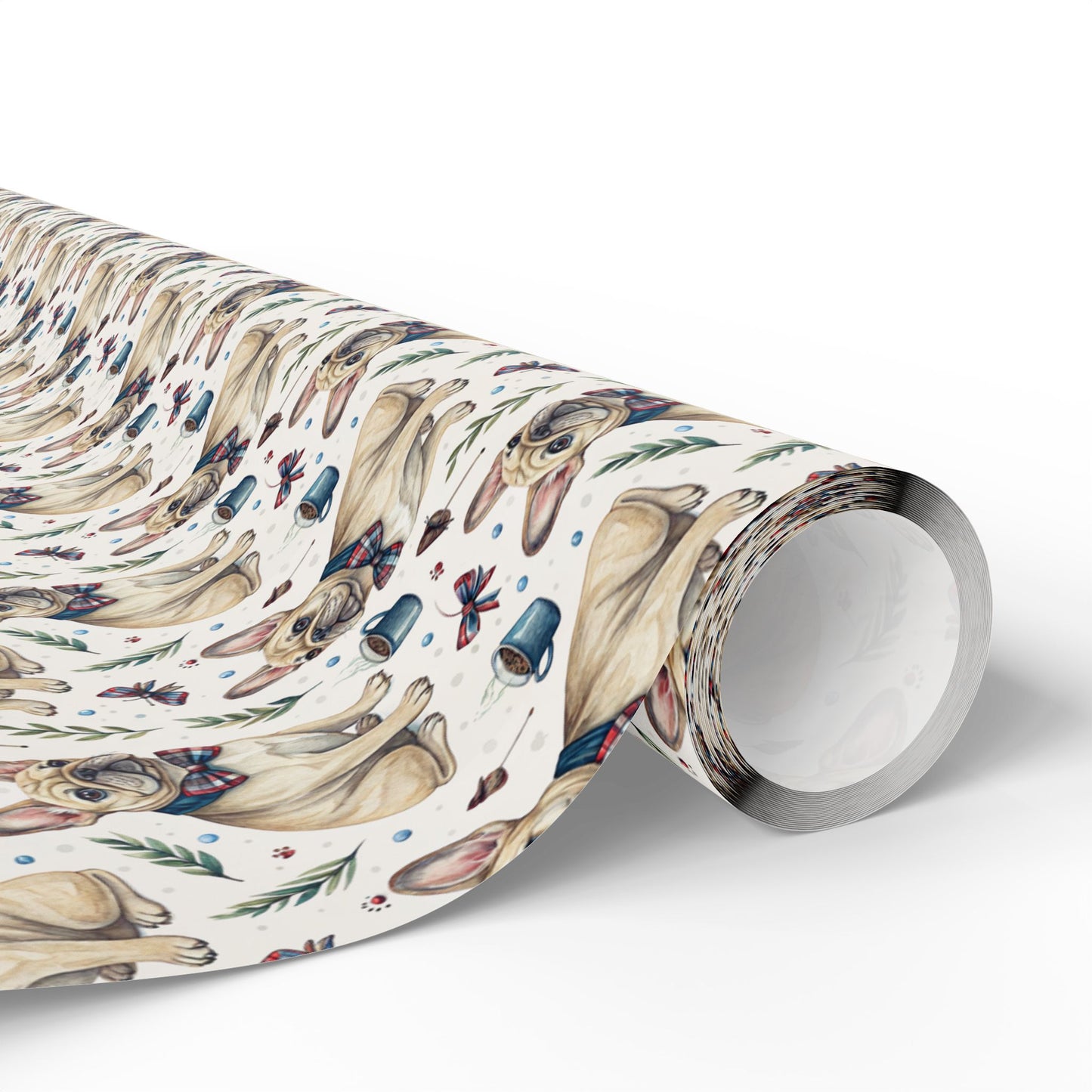 Dapper French Bulldog Wrapping Paper