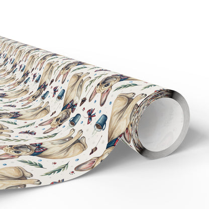 Dapper French Bulldog Wrapping Paper