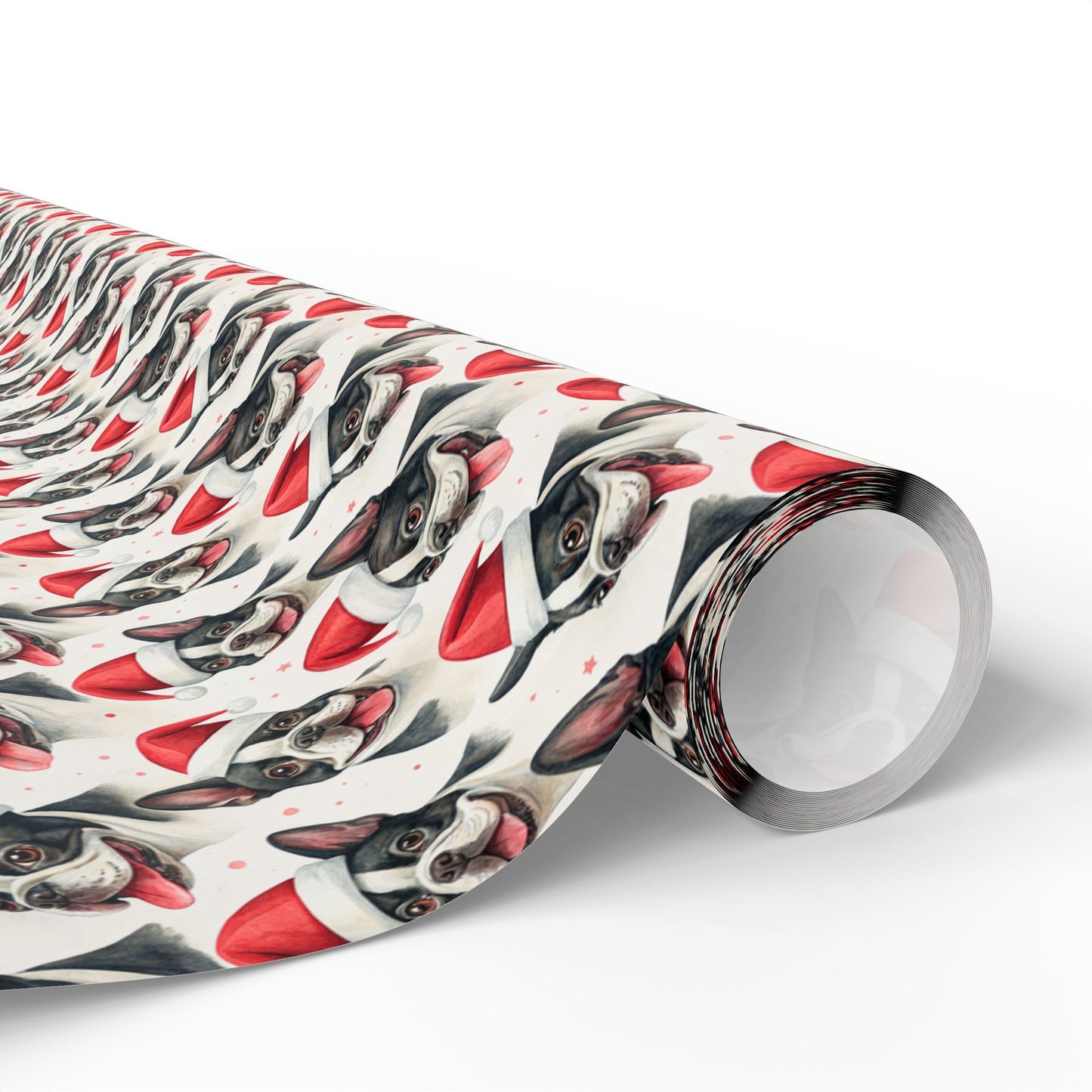 Santa Paws: French Bulldog Christmas Wrapping Paper