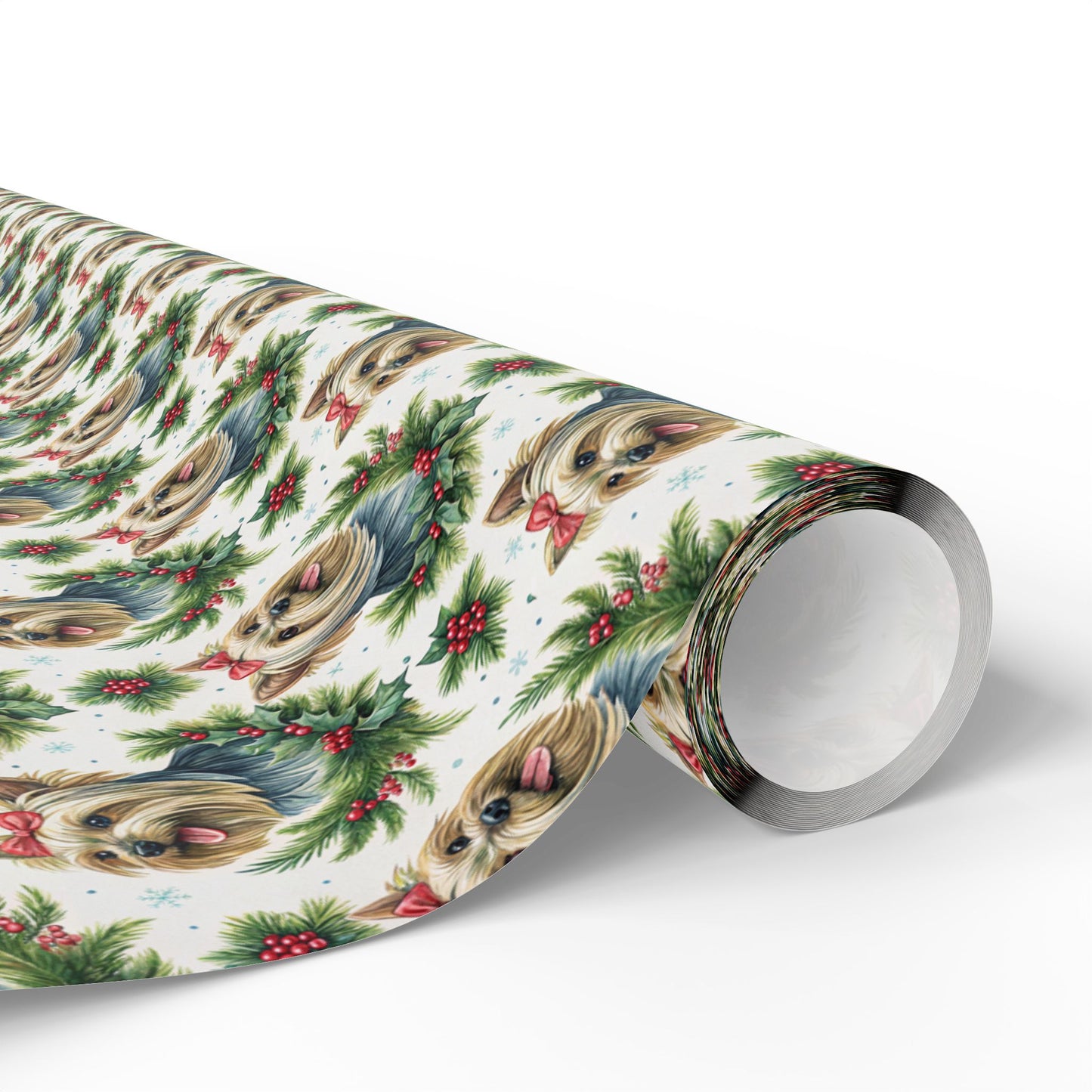 Yorkshire Terrier Christmas Wrapping Paper