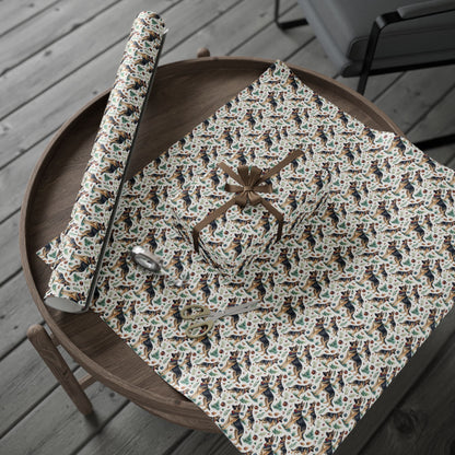 Good Dog Gift Wrap: German Shepherd Wrapping Paper