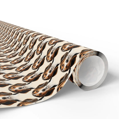 Beagle Portrait Wrapping Paper — paper roll