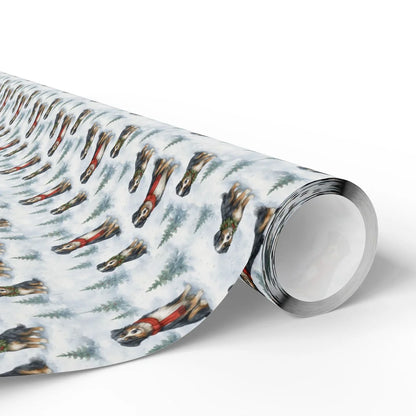 Bernese Mountain Dog Christmas Wrapping Paper — paper roll