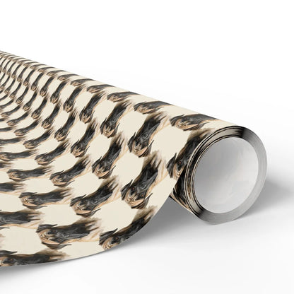 Bullmastiff Portrait Wrapping Paper — paper roll