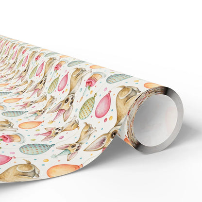 Chihuahua Birthday Wrapping Paper — paper roll
