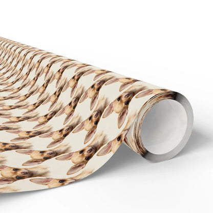 Chihuahua Portrait Wrapping Paper — paper roll