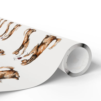 Cocker Spaniel Happy Hour Wrapping Paper — paper roll