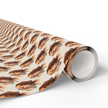 Dachshund Portrait Wrapping Paper — paper roll
