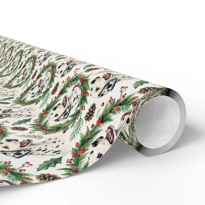 Dalmatian Christmas Wrapping Paper — paper roll