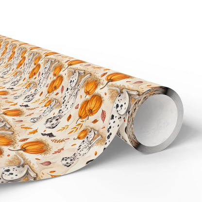 Dalmatian Halloween Wrapping Paper — paper roll
