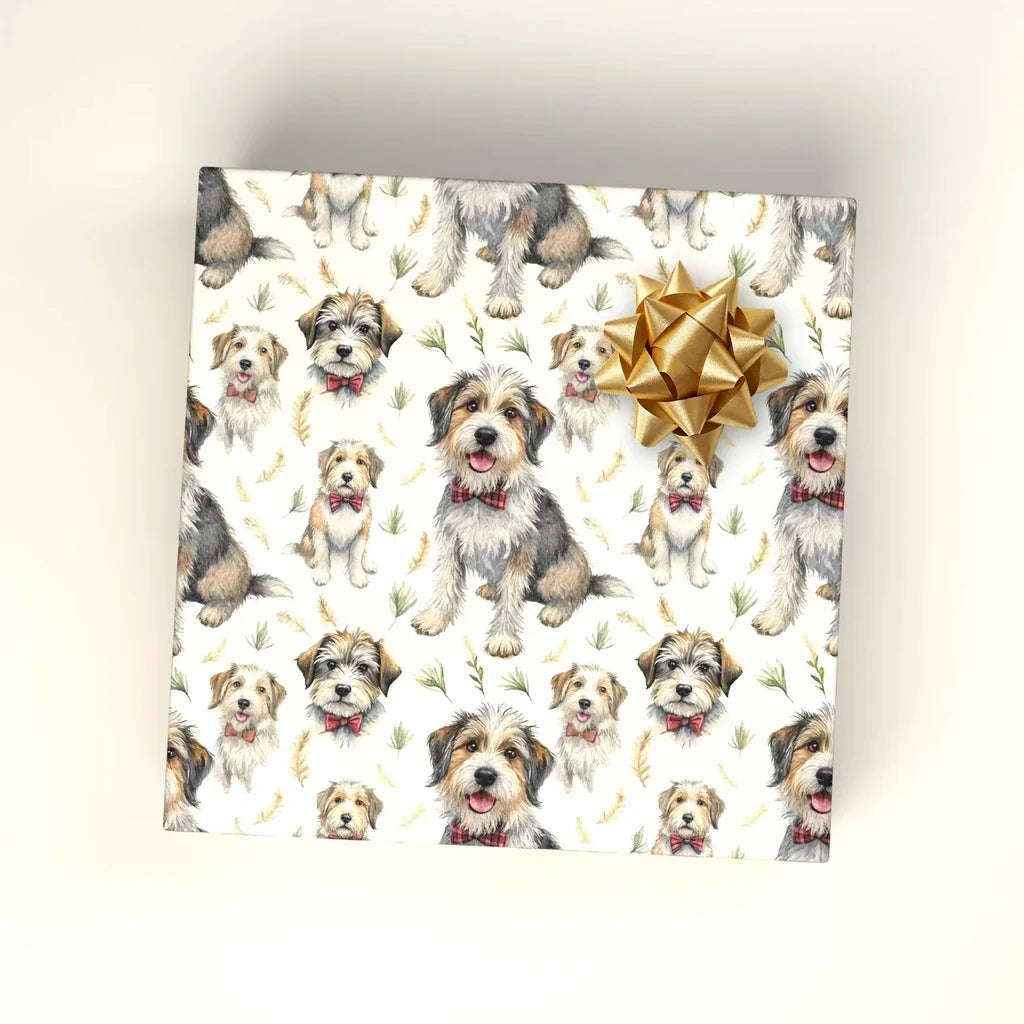 Dapper Frank the Mutt Father's Day Wrapping Paper — paper roll