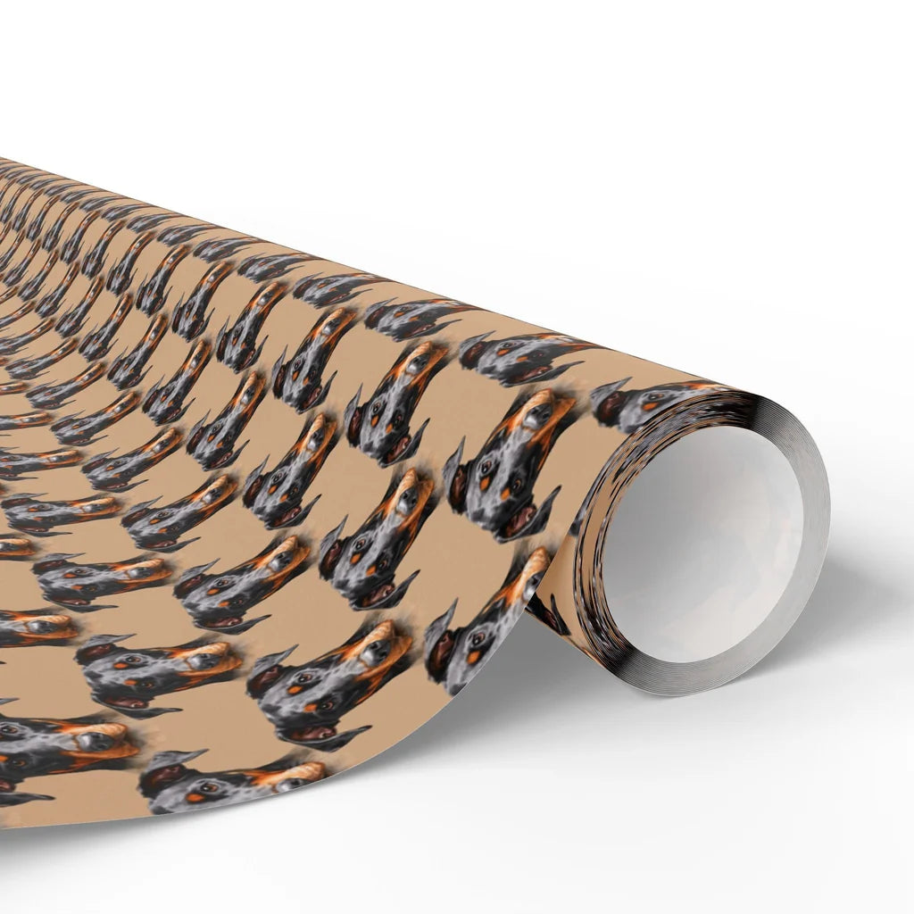 Doberman Portrait Wrapping Paper — paper roll