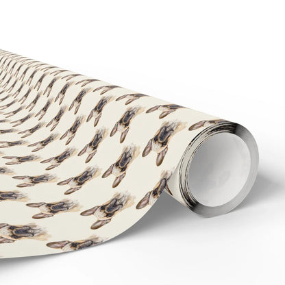 French Bulldog Portrait Wrapping Paper — paper roll
