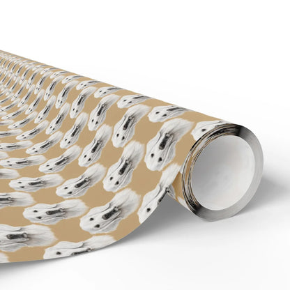 Golden Retriever Portrait Wrapping Paper — paper roll