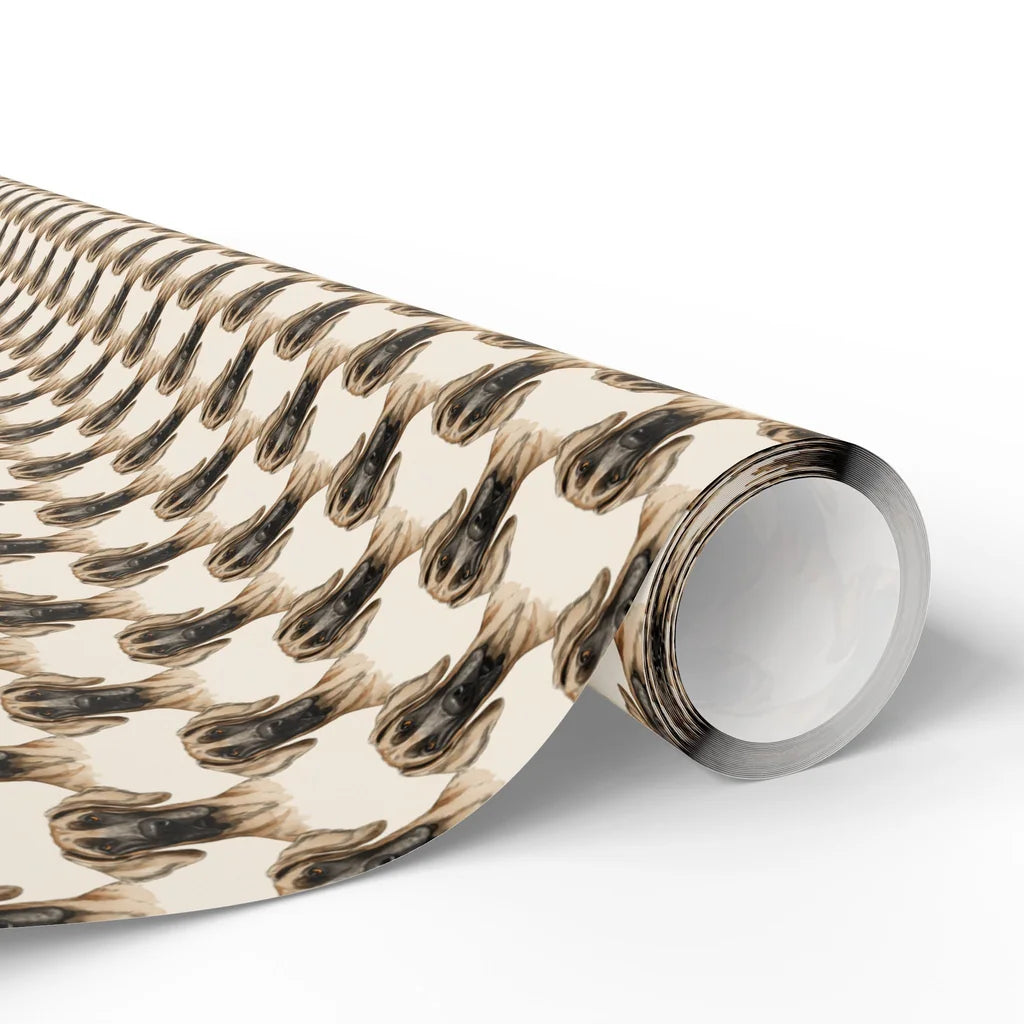 Great Dane Portrait Wrapping Paper — paper roll