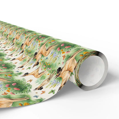 Great Dane Spring Wrapping Paper — paper roll