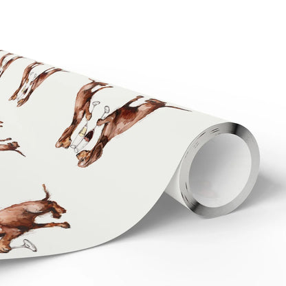 Happy Hour Dachshund Wrapping Paper — paper roll