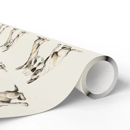 Happy Hour French Bulldog Wrapping Paper — paper roll