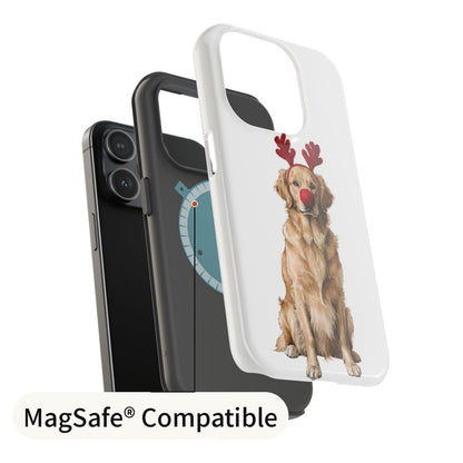 Reindog Golden Retriever Phone Case MagSafe layers