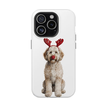Reindog Goldendoodle Phone Case on iPhone 15 Pro