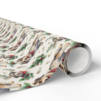 Schnauzer Christmas Wrapping Paper — paper roll