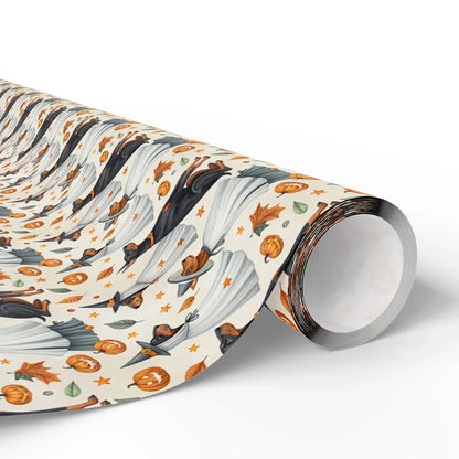 Spooky Doberman Halloween Wrapping Paper — paper roll