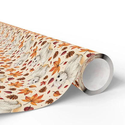 Westie Autumn Wrapping Paper — paper roll